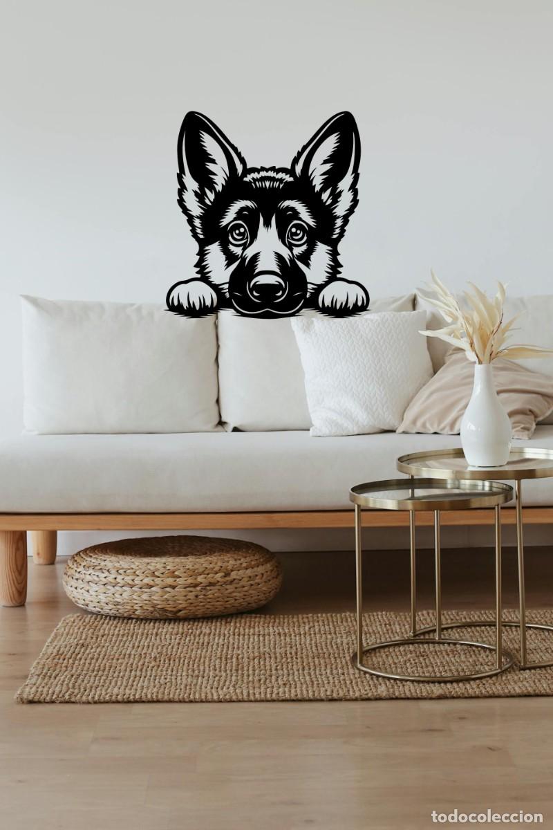 Nuevo: Cachorro de Madera para Pared - Pastor Alem&aacute;n - Foto 1