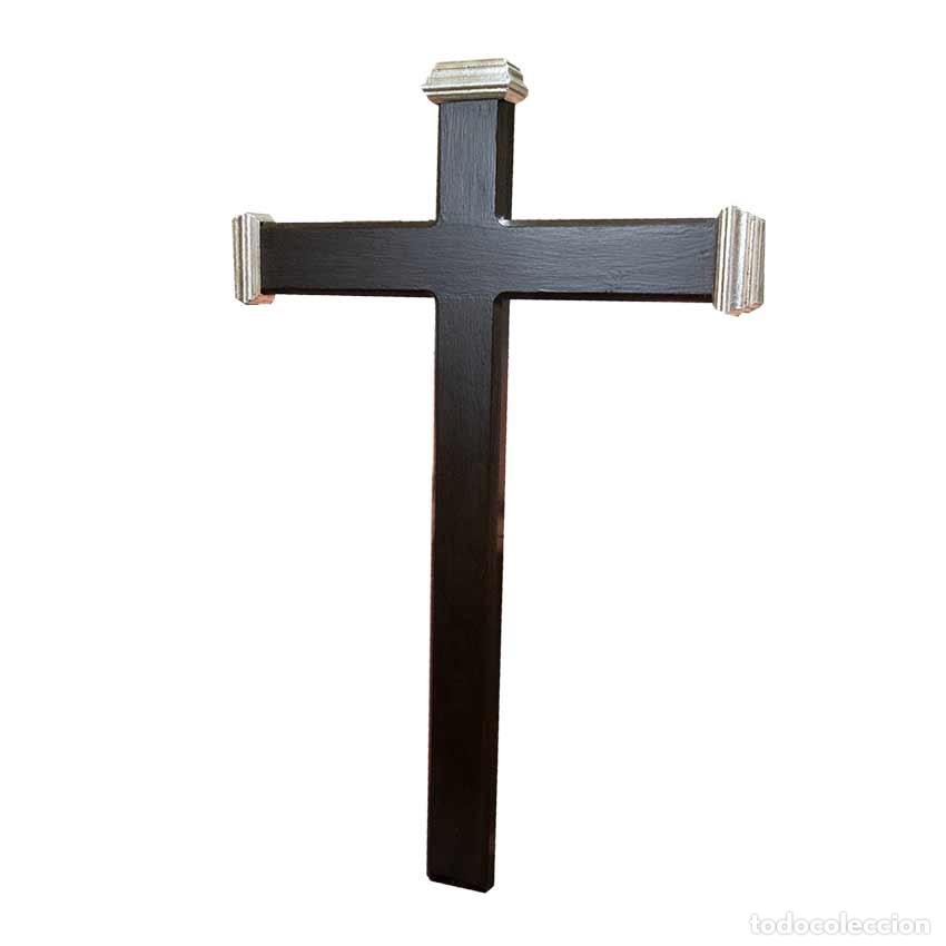 Nuevo: Cruz con cantoneras en pan de plata - Foto 1