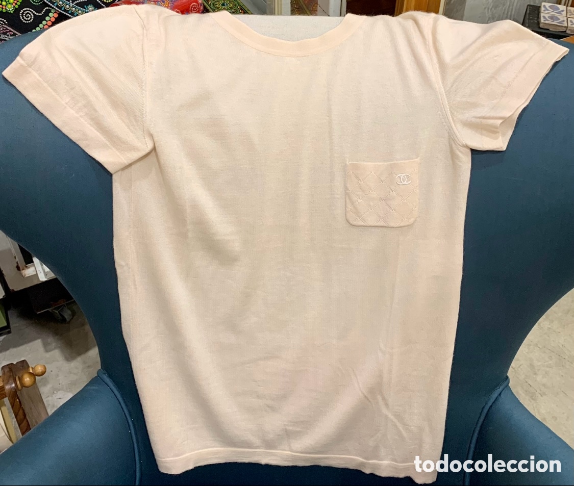 Nuevo: Camiseta. CHANEL. Talla 38. - Foto 1