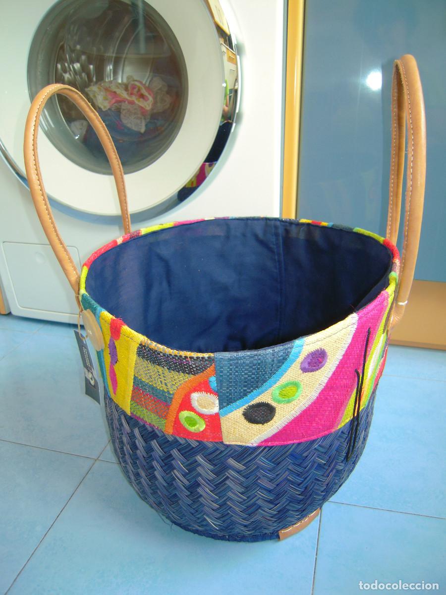 Nuevo: Capazo azul y multicolor - Foto 2