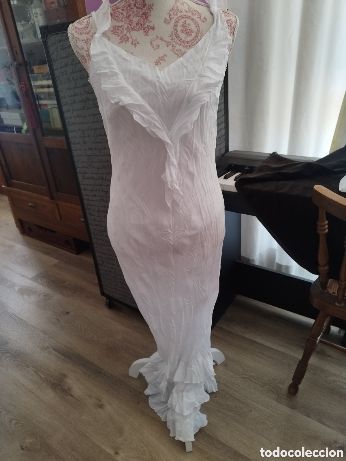 Nuevo: Conjunto vestido y camisa blanco - Foto 3