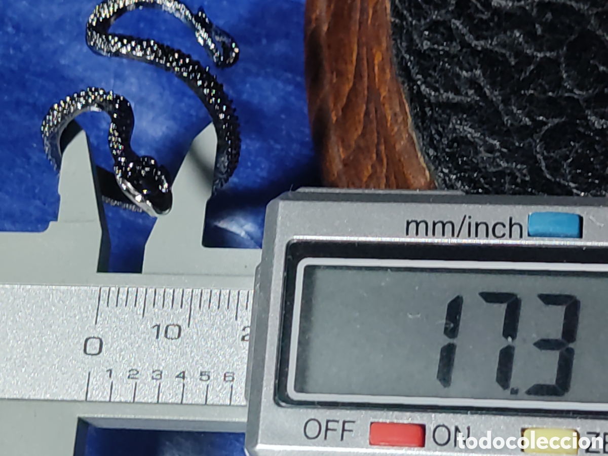 Nuevo: Anillo serpiente & cobra de bisuter&iacute;a ajustable. - Foto 2