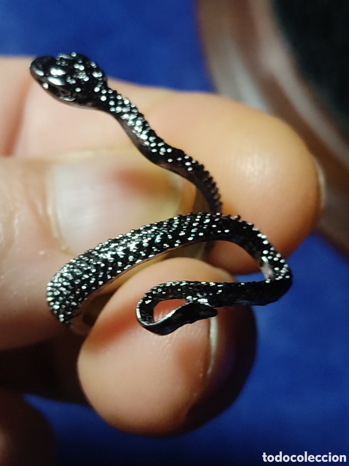 Nuevo: Anillo serpiente & cobra de bisuter&iacute;a ajustable. - Foto 1
