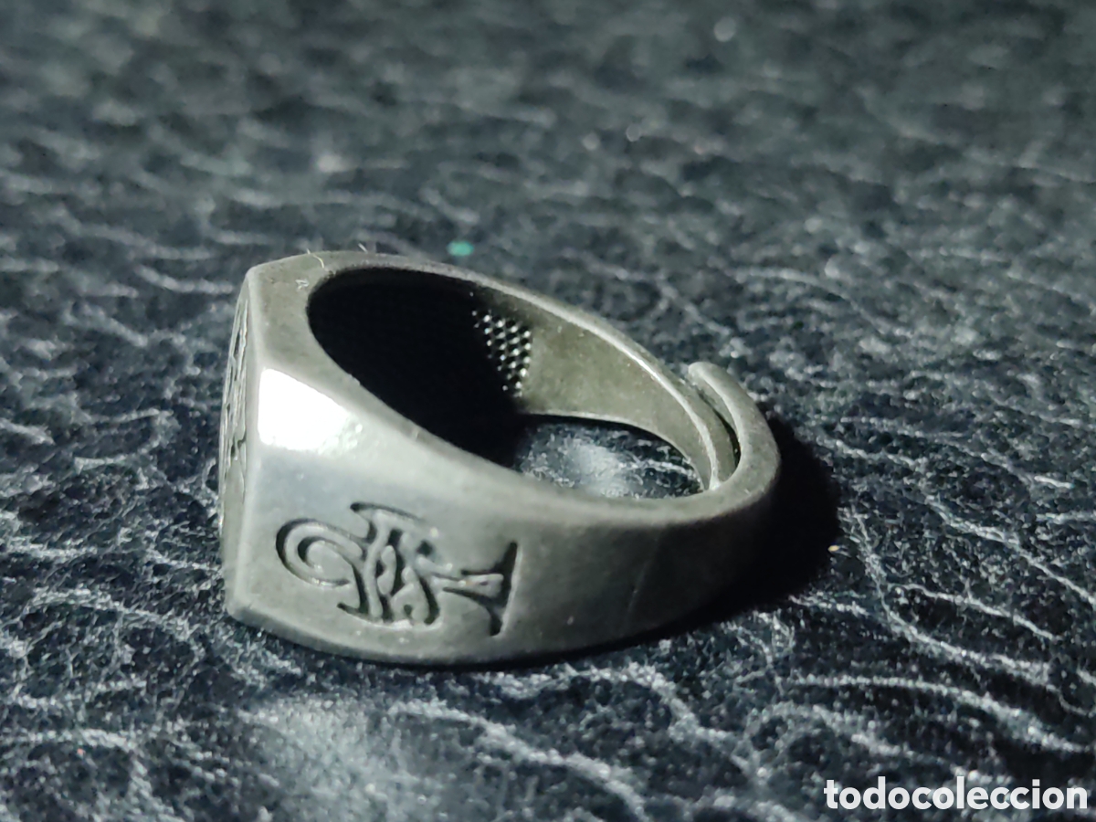 Nuevo: Anillo,sello egipcio dios Horus.Ajustable. - Foto 6