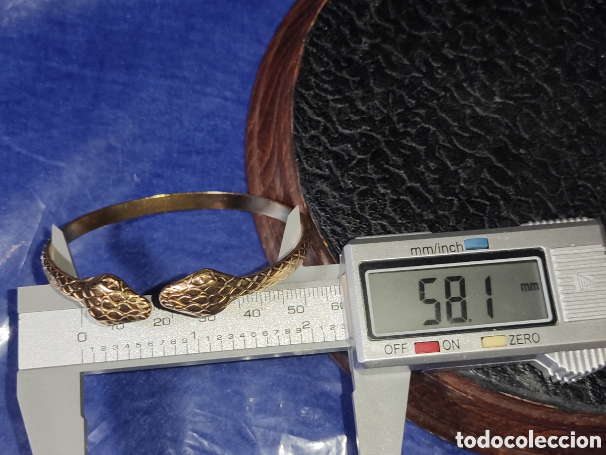 Nuevo: Pulsera cabezas de serpiente pit&oacute;n. - Foto 3