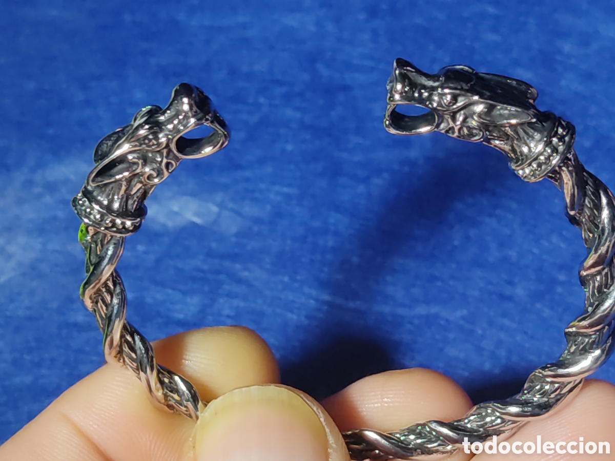 Nuevo: Pulsera cabezas de drag&oacute;n o perro foo. - Foto 1