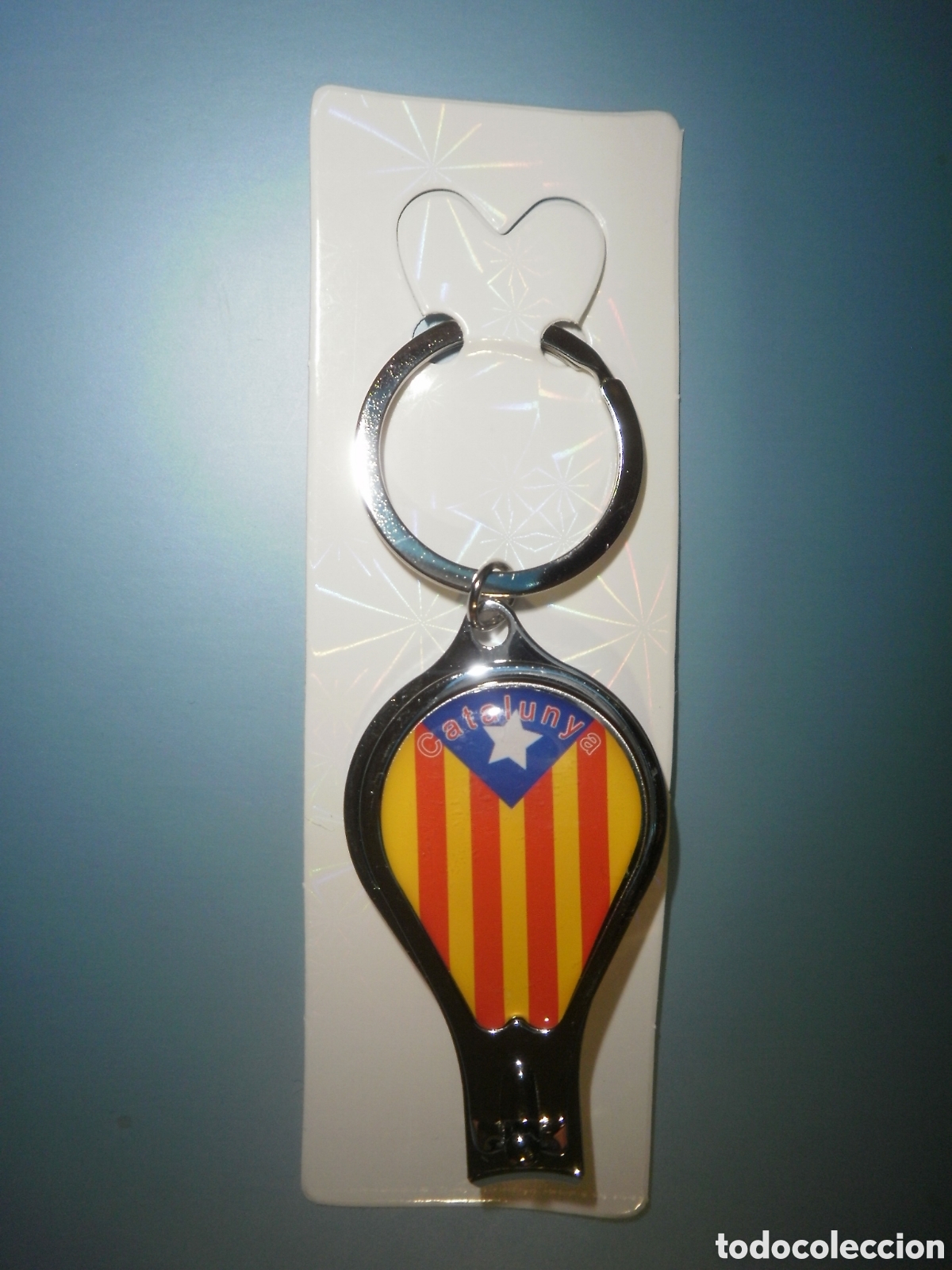 Nuevo: Llavero corta u&ntilde;as estelada - Foto 1