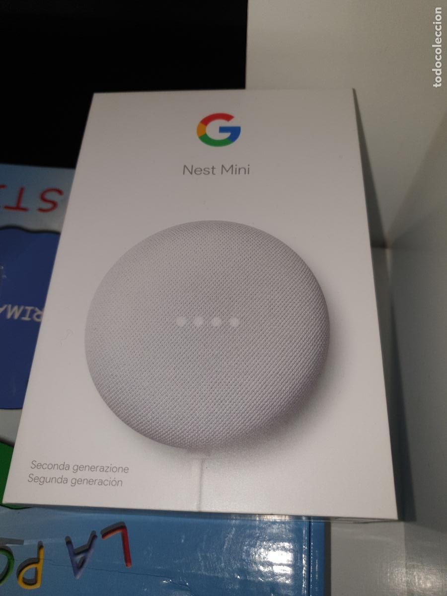 Nuevo: Google Nest Mini color blanco. Altavoz inteligente de Google - Foto 1