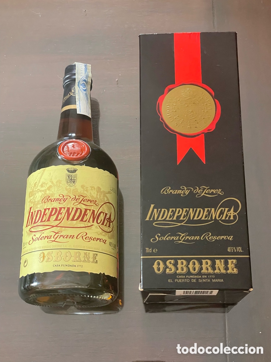 Nuevo: Botella de co&ntilde;ac Independencia - Foto 1