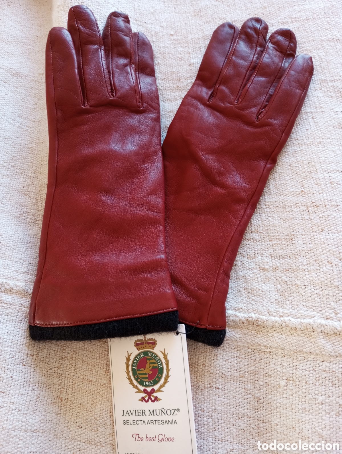 Nuevo: Guantes piel color chocolate - Foto 3