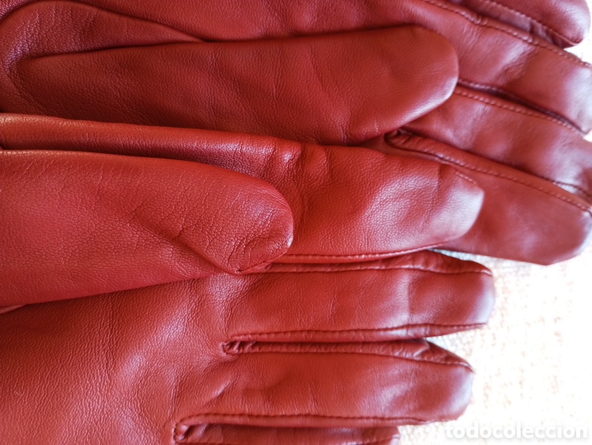 Nuevo: Guantes piel color chocolate - Foto 4