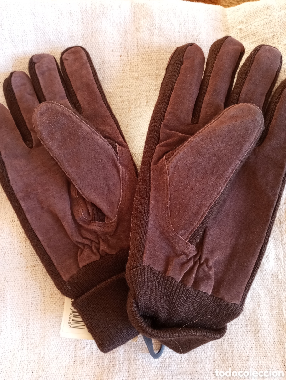 Nuevo: Guantes piel aut&egrave;ntica marron - Foto 3