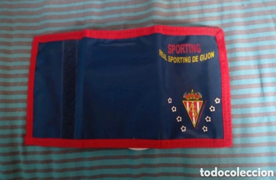 Nuevo: Billetera Sporting de Gij&oacute;n Nueva a estrenar - Foto 2