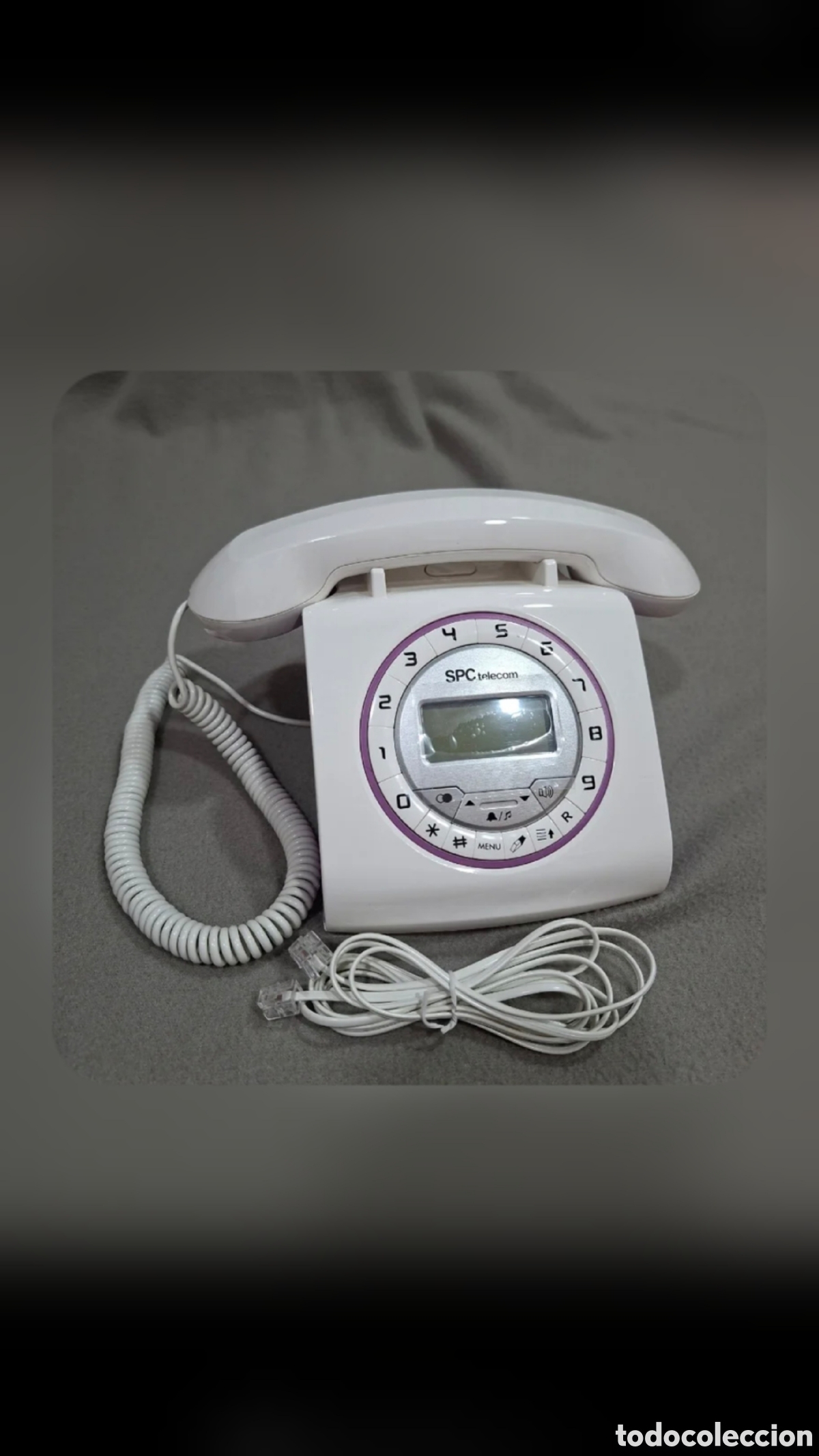 Nuevo: Tel&eacute;fono SPC telecom morado y blanco - Foto 12