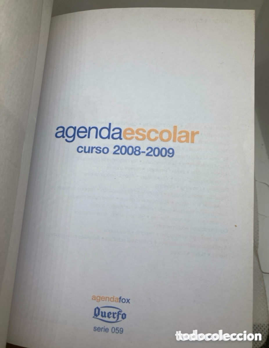 Nuevo: AGENDA ESCOLAR A&Ntilde;O 2008-2009 NUEVA - Foto 3