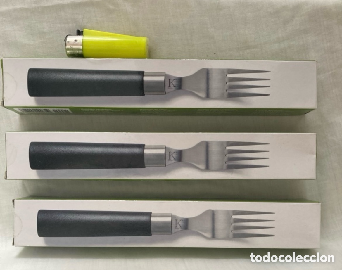 Nuevo: 3 CAJAS EN CADA UNA CUCHILLO Y TENEDOR A ESTRENAR - Foto 3