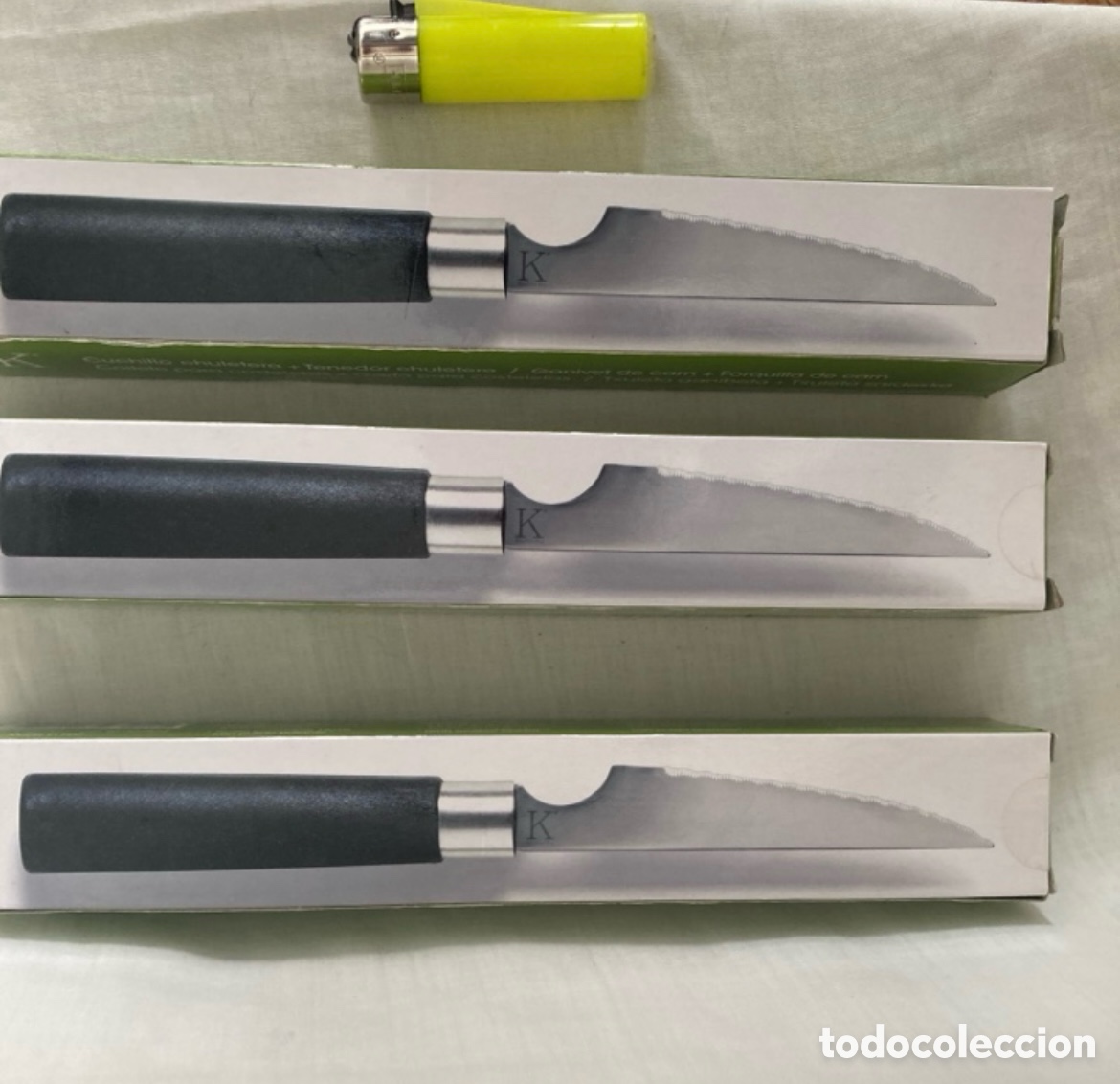 Nuevo: 3 CAJAS EN CADA UNA CUCHILLO Y TENEDOR A ESTRENAR - Foto 2