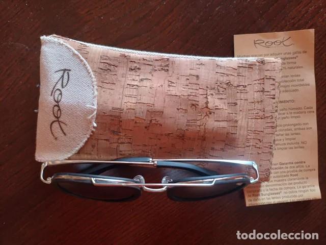 Nuevo: GAFAS DE SOL ROOT - MADERA EBANO - POLARIZADAS - A estrenar - Foto 4