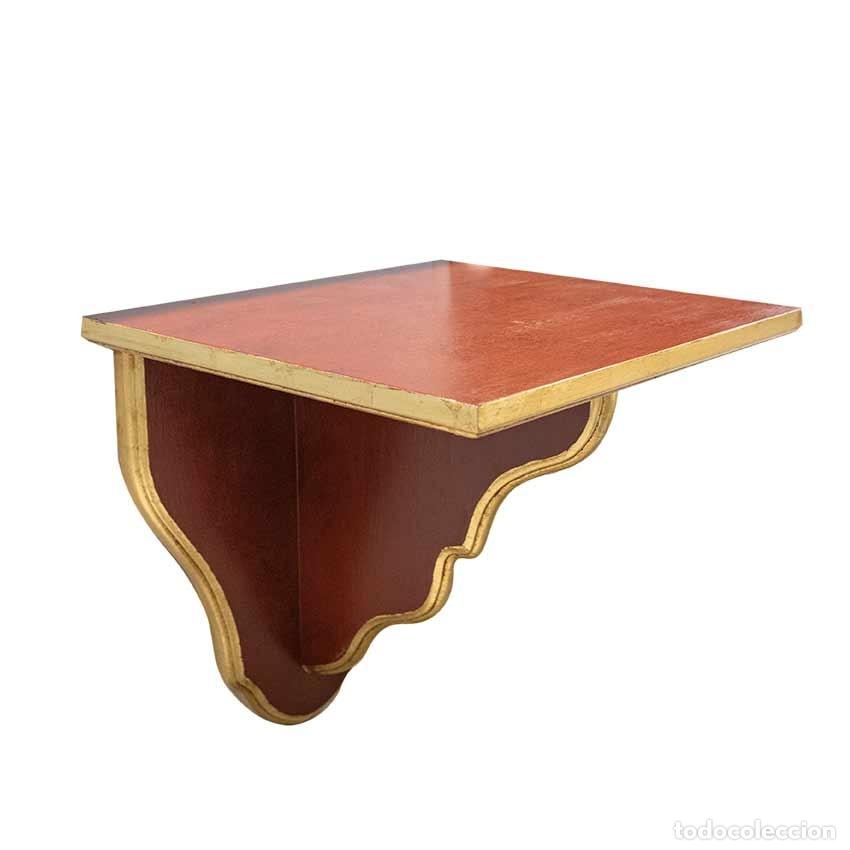Nuevo: M&eacute;nsula sencilla policromada y dorada - Foto 2