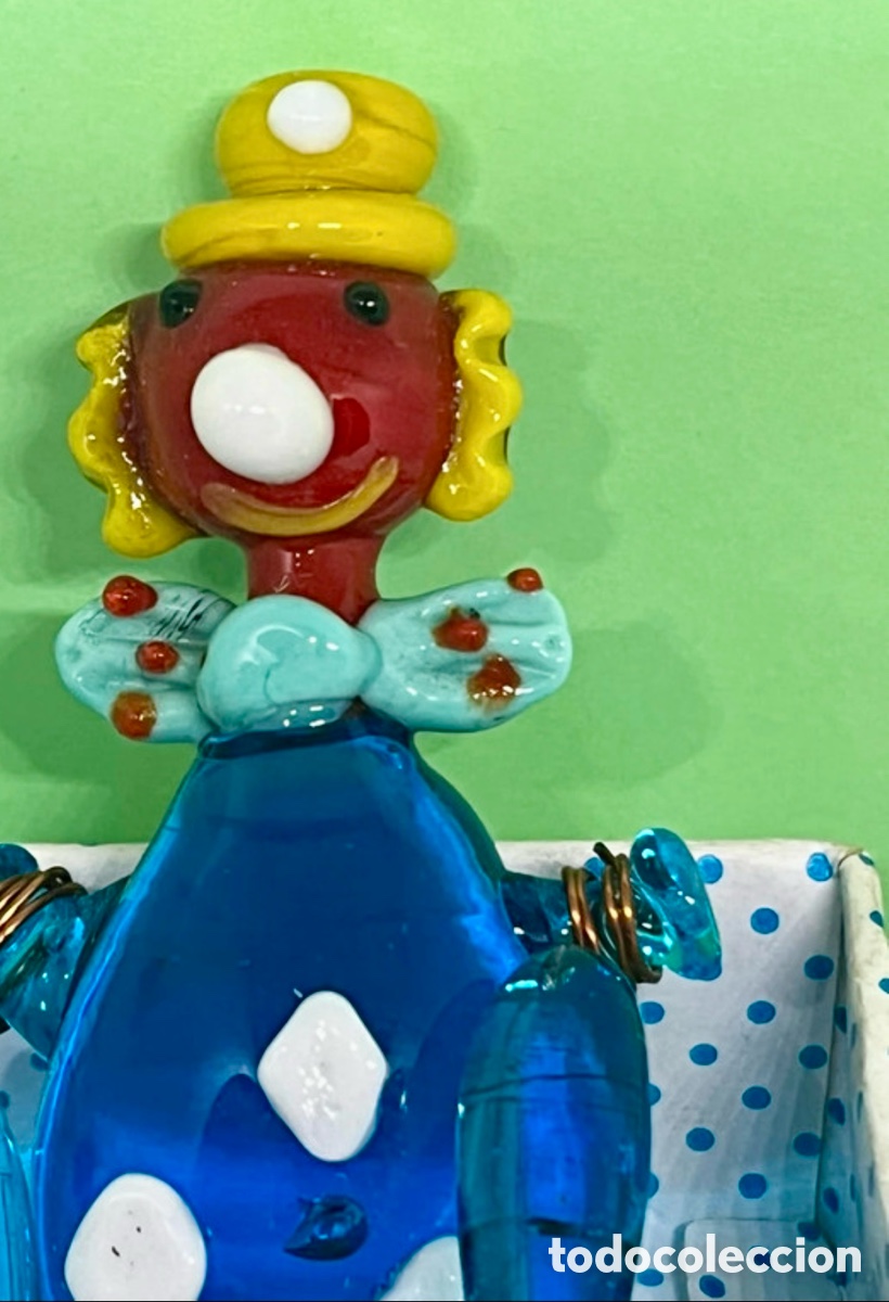 Nuevo: PAYASO DE CRISTAL DE MURANO NUEVO - Foto 2