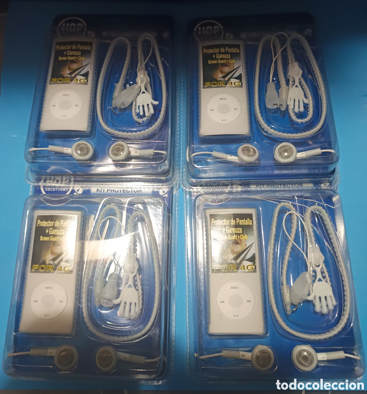 Nuevo: Lote 4 Kits Protector iPod 4G NCP - Foto 1