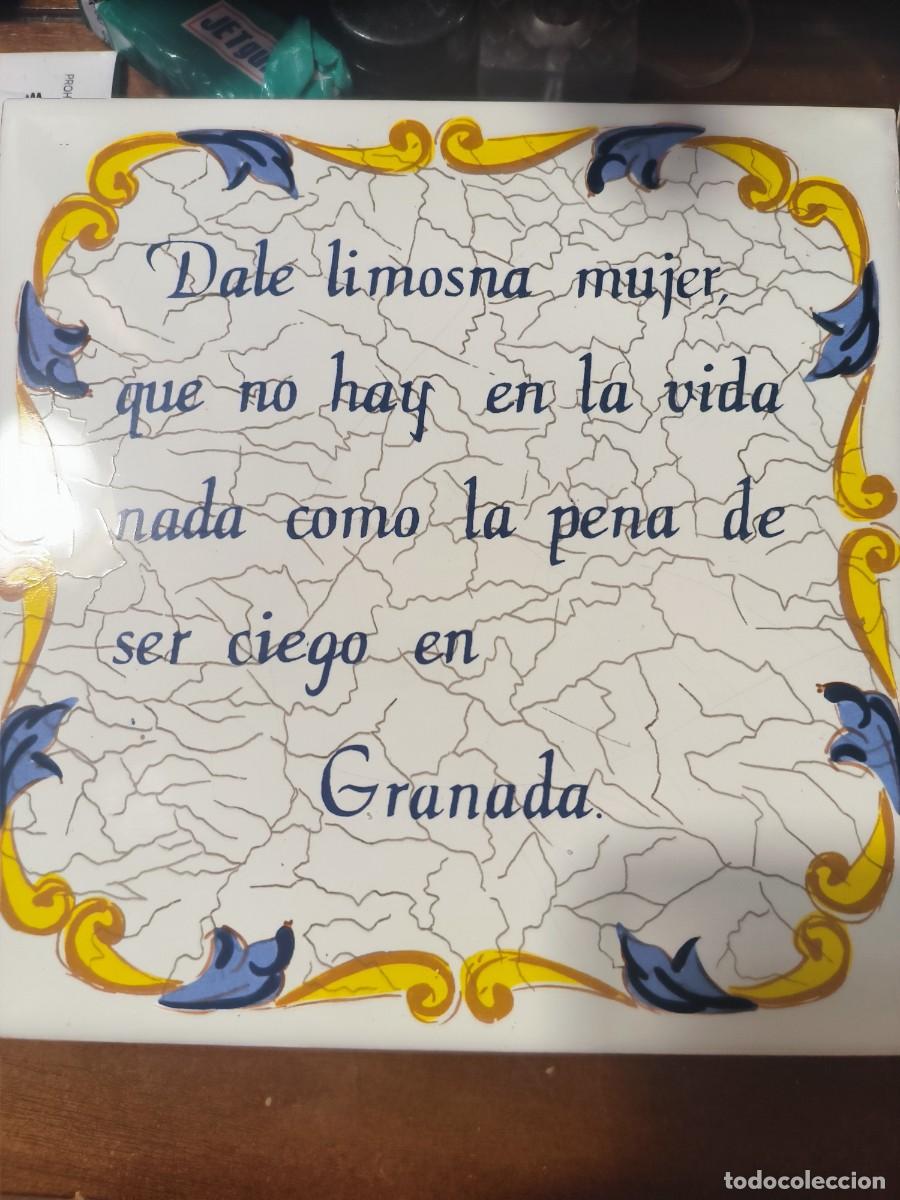 Nuevo: Azulejo de Granada de 15 x 15 cm. - Foto 1