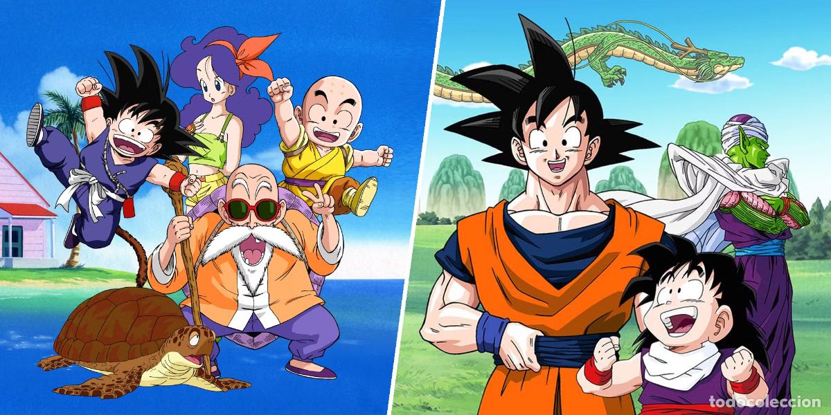 Neu: DRAGON BALL &ndash; MAESTRO TORTUGA, GOKU, KRILIN Y OTROS PERSONAJES - LONA 80 X 40 CM