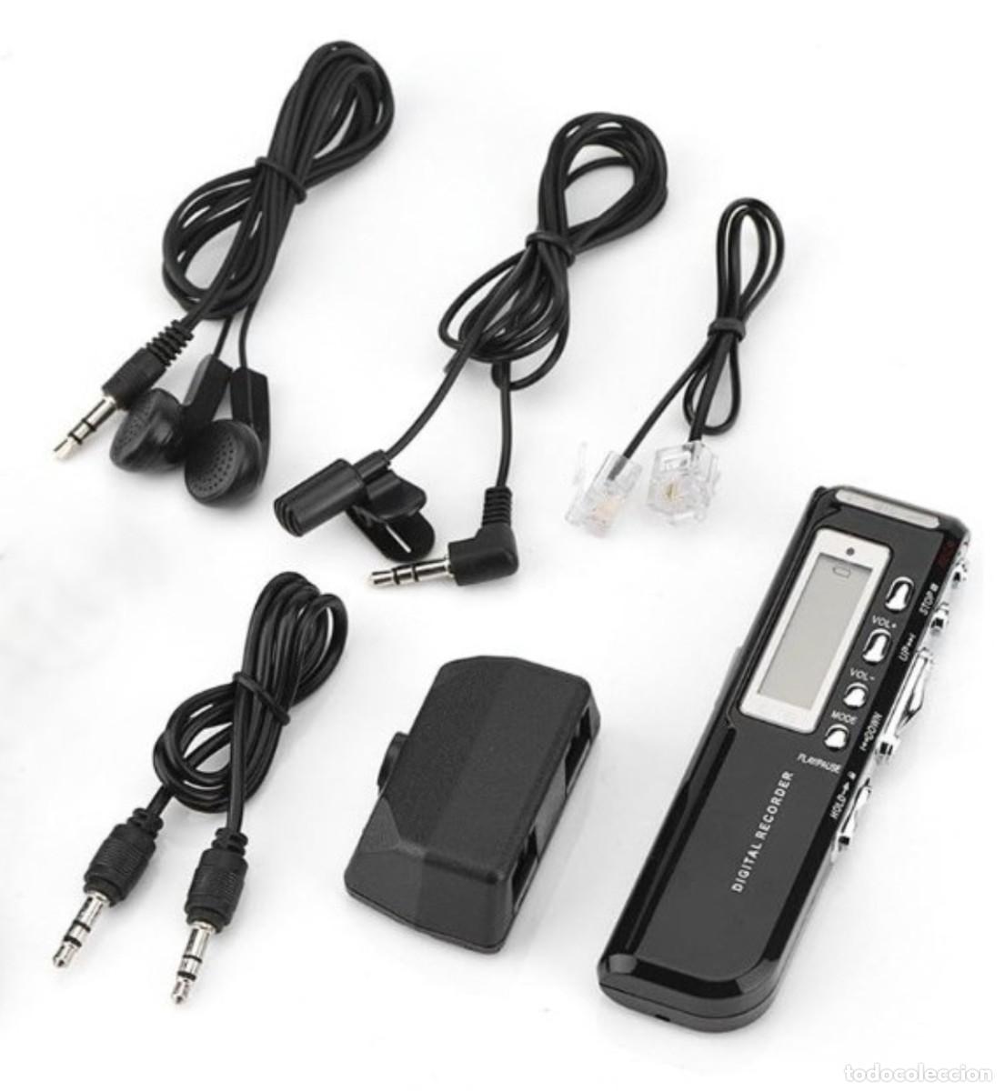Nuevo: Grabador Voz Digital 8GB + Accesorios - Foto 1