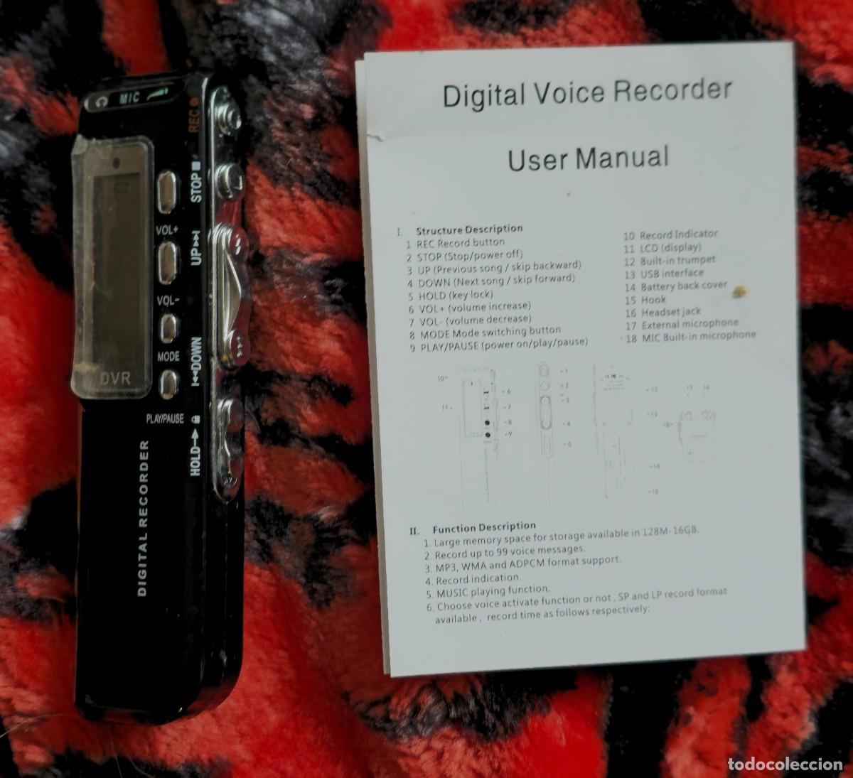 Nuevo: Grabador Voz Digital 8GB + Accesorios - Foto 8