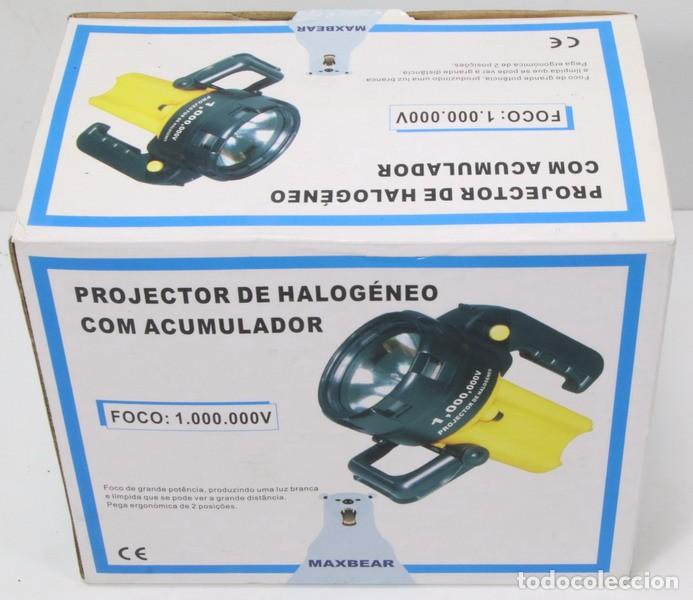 Nuevo: Linterna - Proyector halogeno con acumulador - Foto 1
