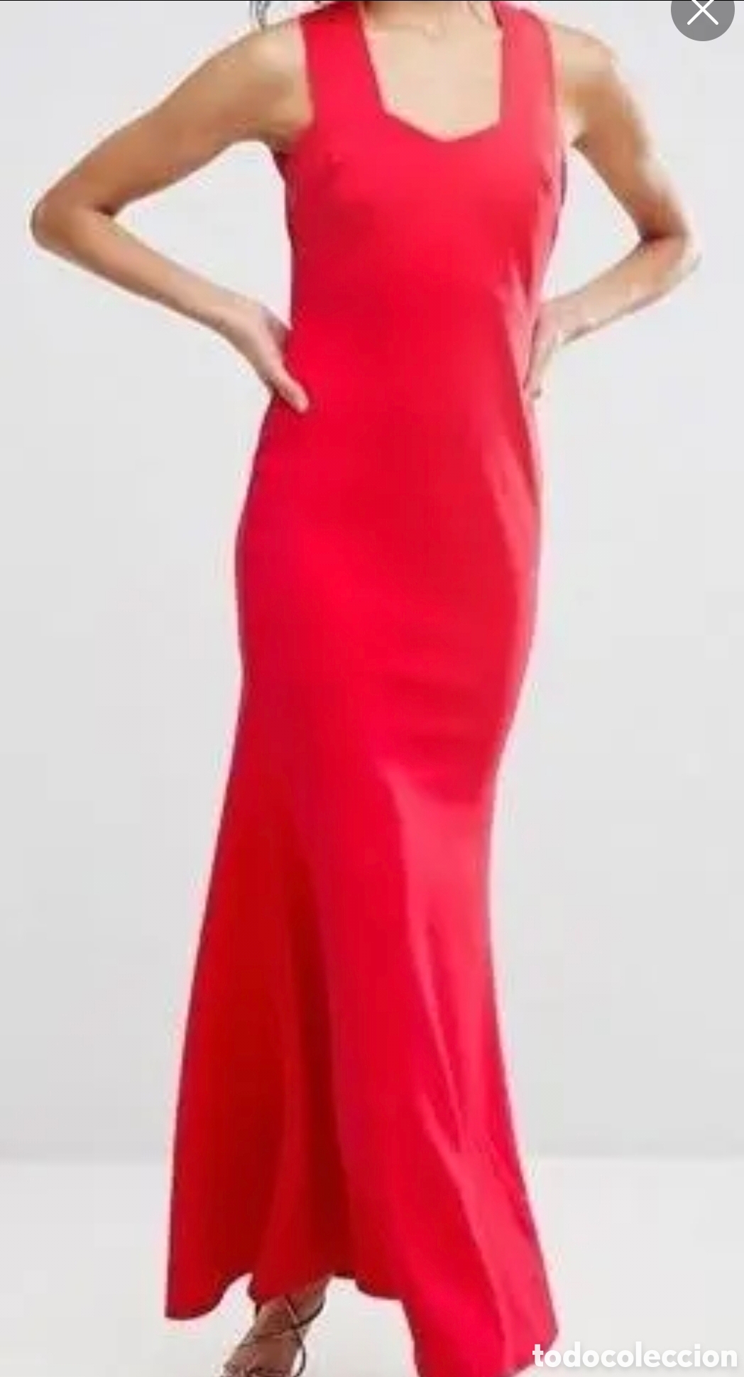 Nuevo: Vestido rojo largo lazo en la espalda - Foto 1