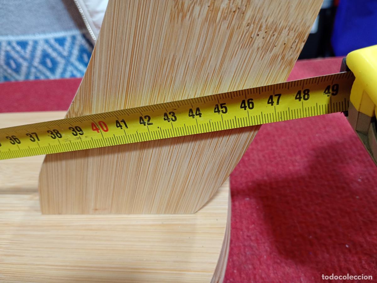 Nuevo: Jamonero nuevo madera bamb&uacute; en caja original a estrenar. - Foto 6