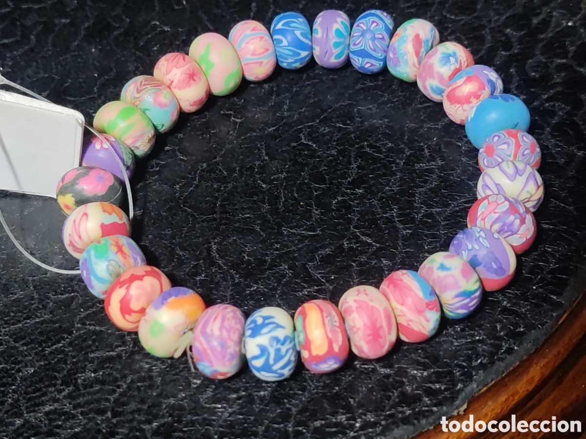 Nuevo: Pulsera de madera adornada.Nueva. - Foto 2