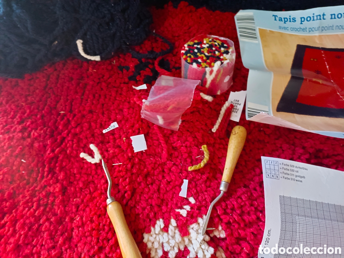 Nuevo: Alfombra DIY Hecha a mano - Foto 8