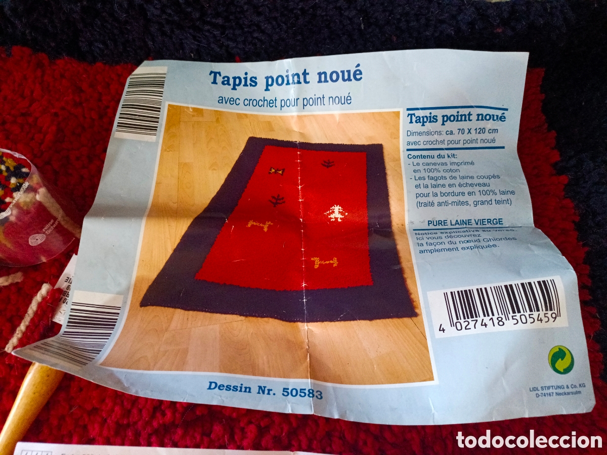 Nuevo: Alfombra DIY Hecha a mano - Foto 13