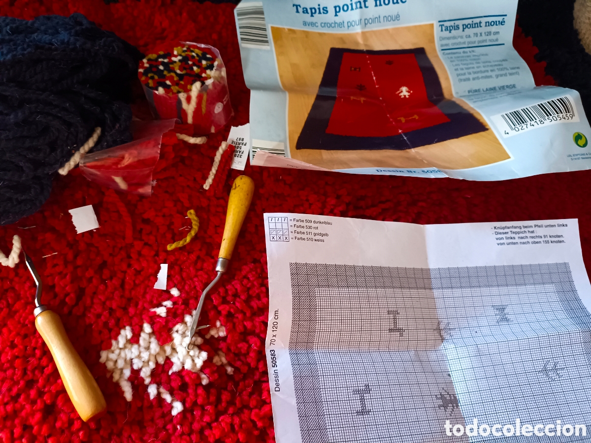 Nuevo: Alfombra DIY Hecha a mano - Foto 17