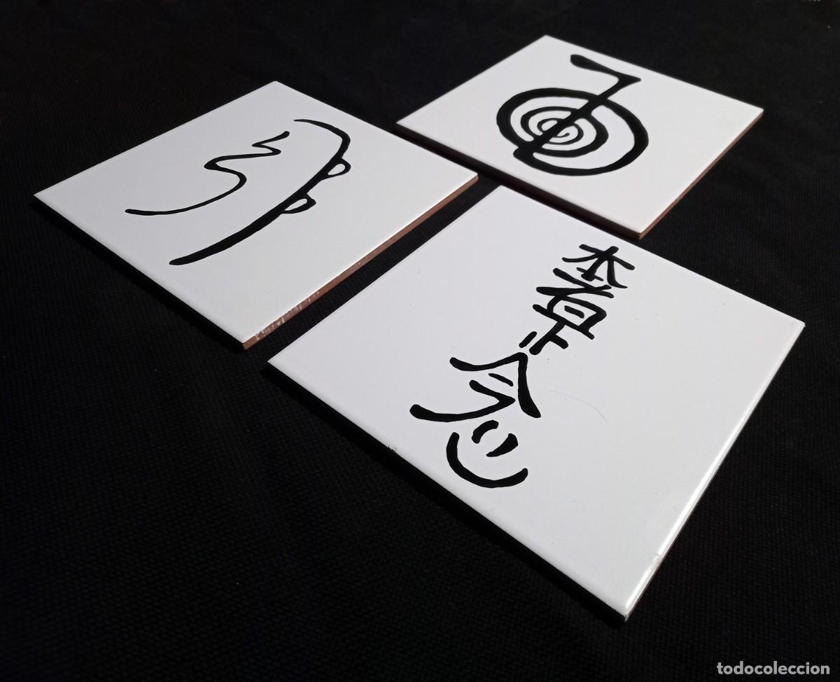 Nuevo: Lote azulejos s&iacute;mbolos Reiki - Foto 2