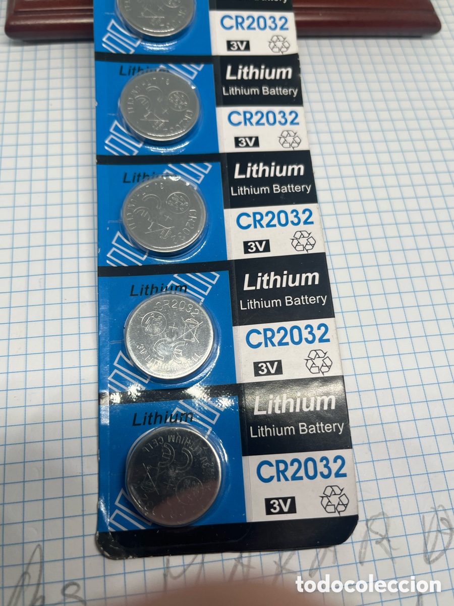 Nuevo: 5 PILAS DE LITHIUM 3V, CR2032 - Foto 3