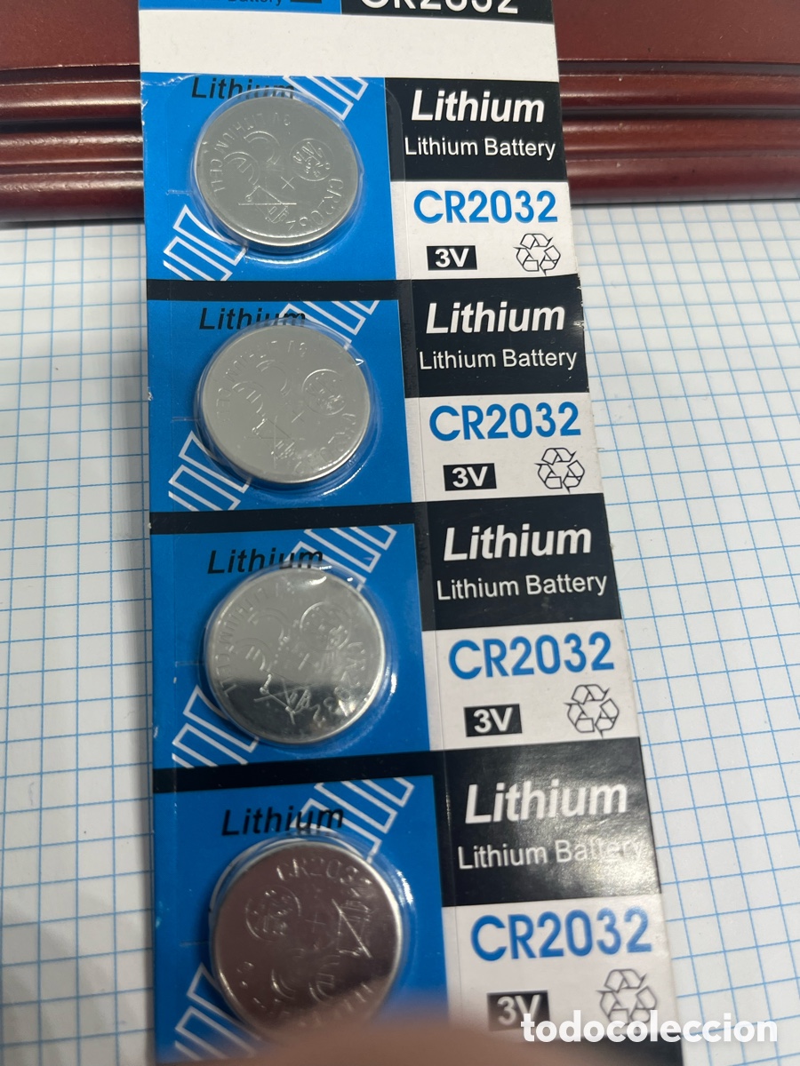 Nuevo: 5 PILAS DE LITHIUM 3V, CR2032 - Foto 4