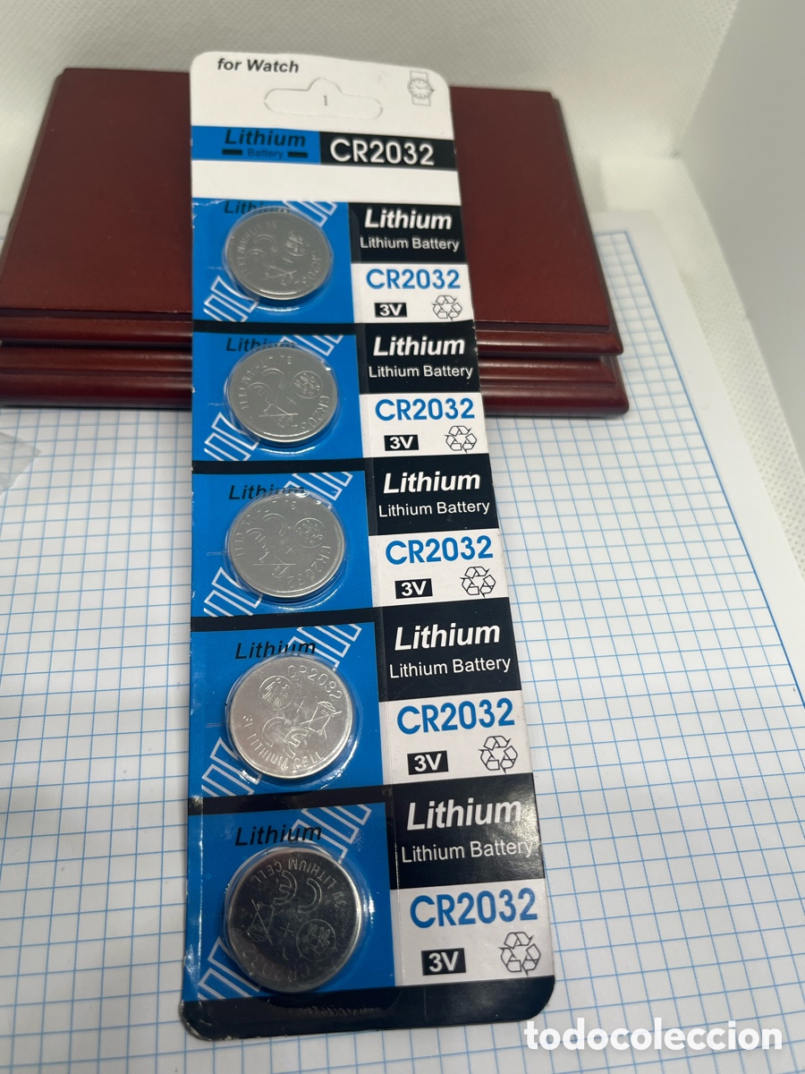 Nuevo: 5 PILAS DE LITHIUM 3V, CR2032 - Foto 1