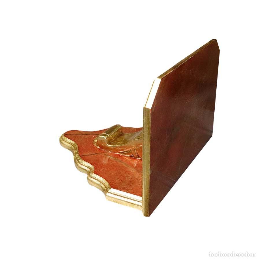 Nuevo: M&eacute;nsula imitaci&oacute;n a m&aacute;rmol y pan de oro - Foto 3