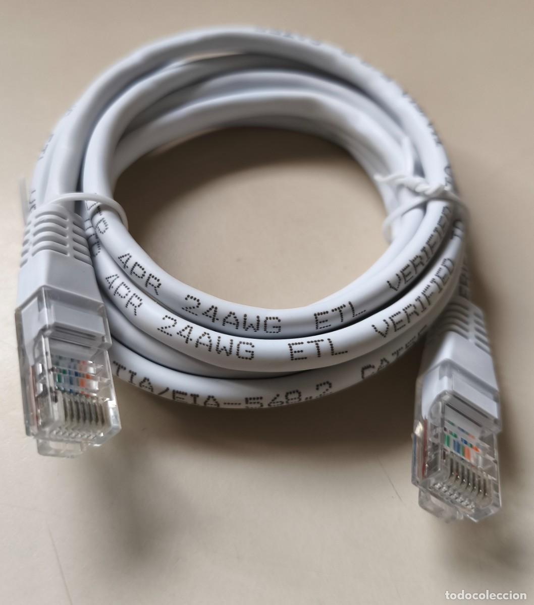 Nuevo: Cable Ethernet con conectores RJ45. - Foto 1