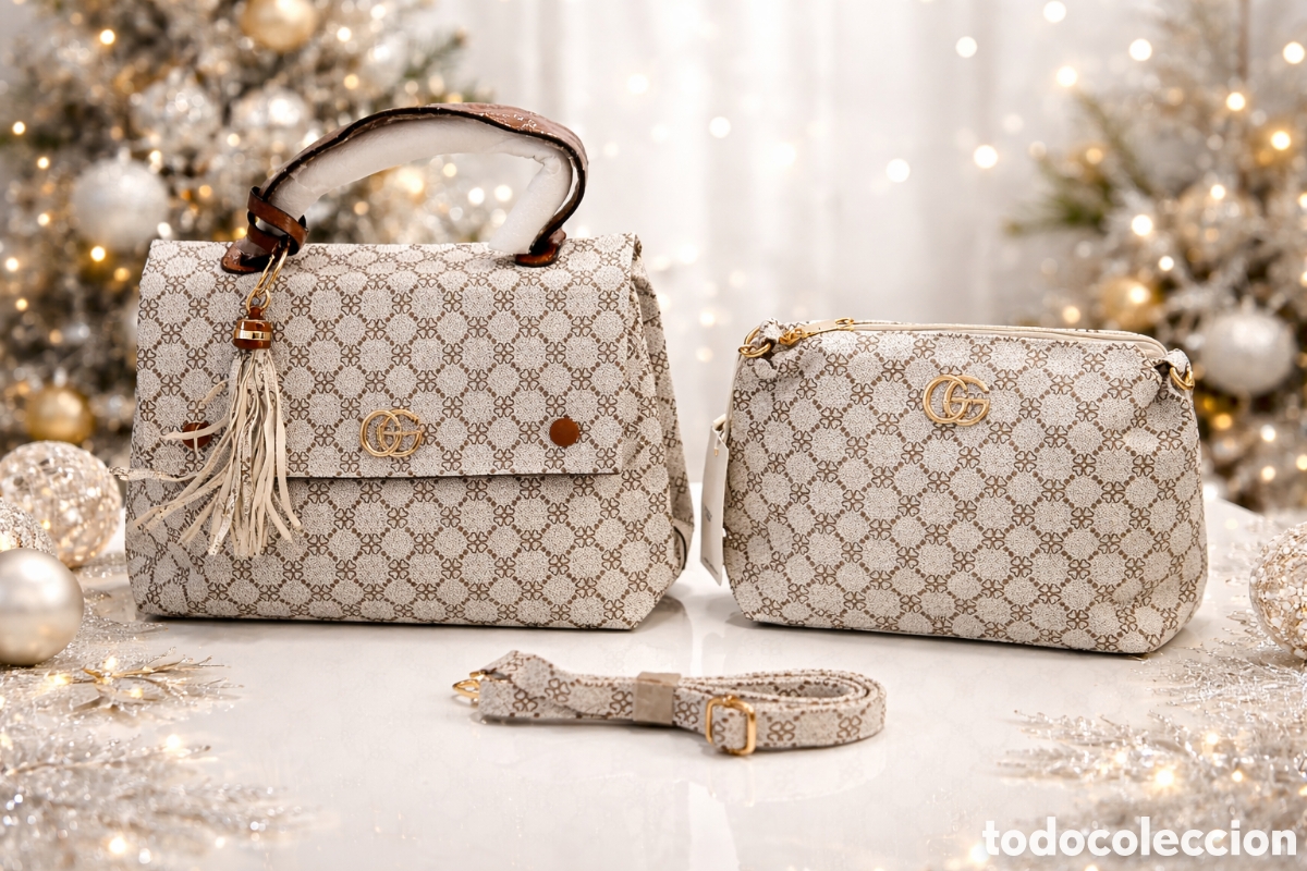 Nuevo: Conjunto de bolsos beige y marr&oacute;n - Foto 1