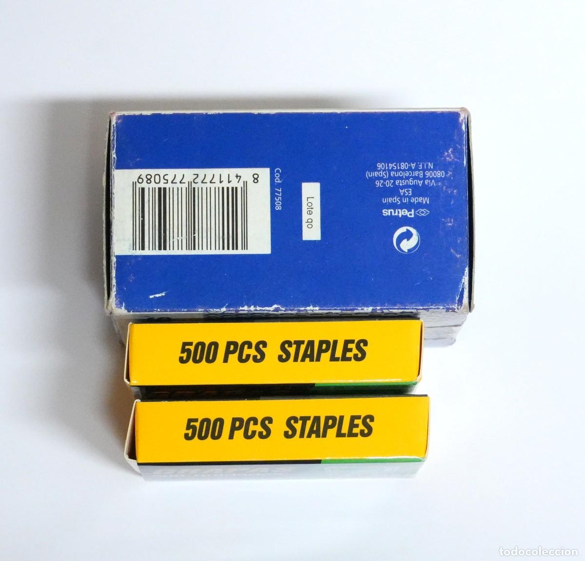 Nuevo: 3 CAJAS DE GRAPAS PARA TAPICERIA - Foto 2