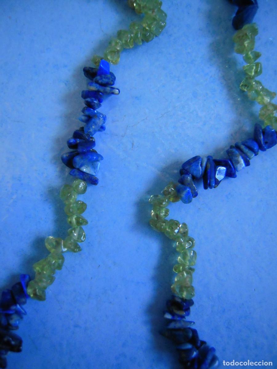 Nuevo: Conjunto collar y pendientes piedras - Foto 2