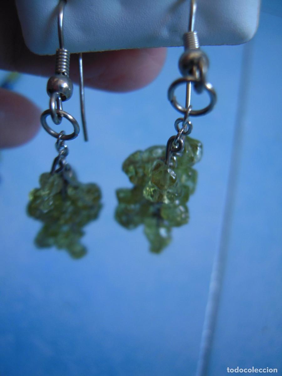 Nuevo: Conjunto collar y pendientes piedras - Foto 3