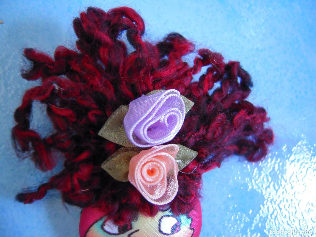 Nuevo: Broche cabeza mujer multicolor - Foto 3
