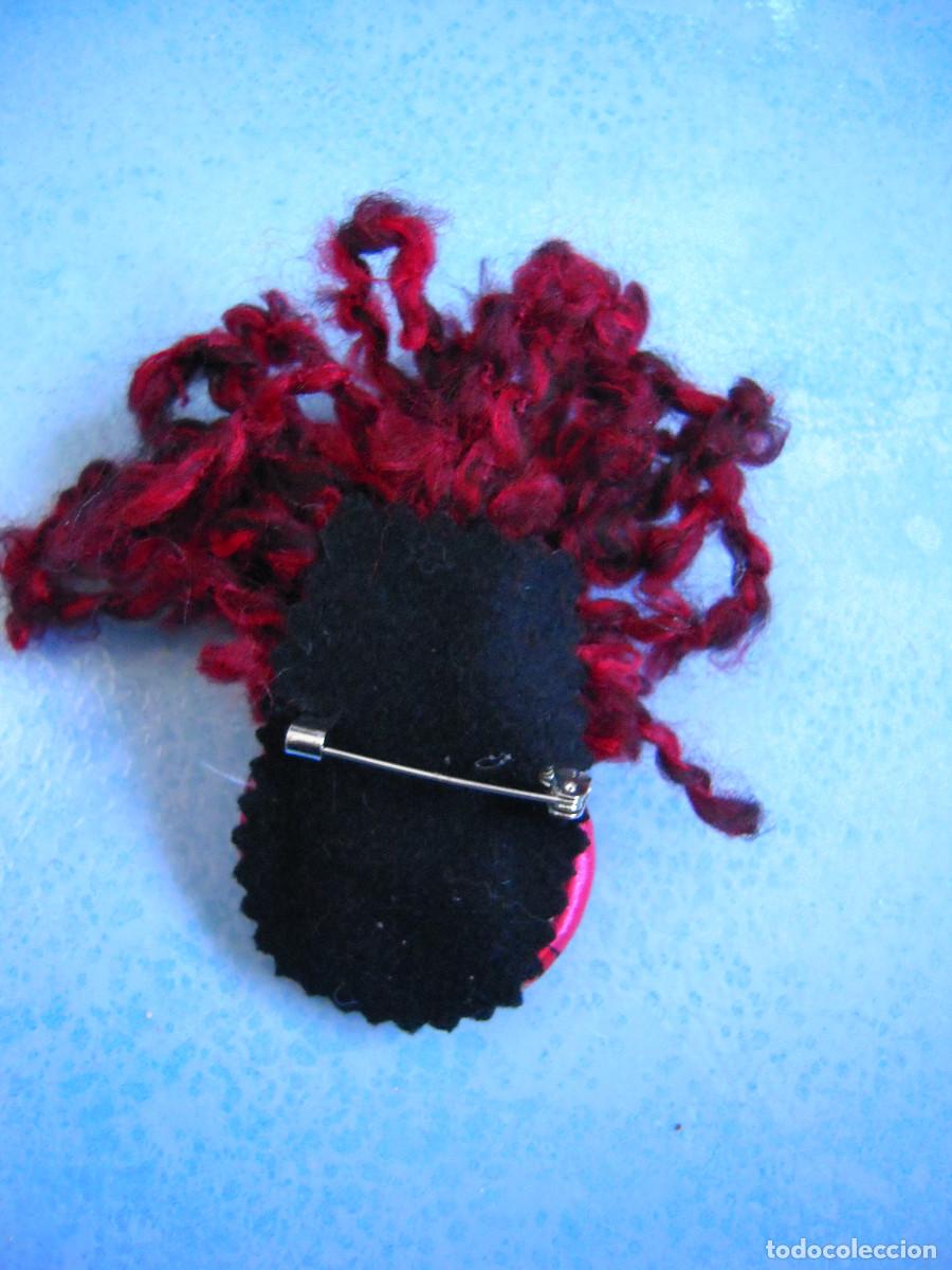 Nuevo: Broche cabeza mujer multicolor - Foto 4
