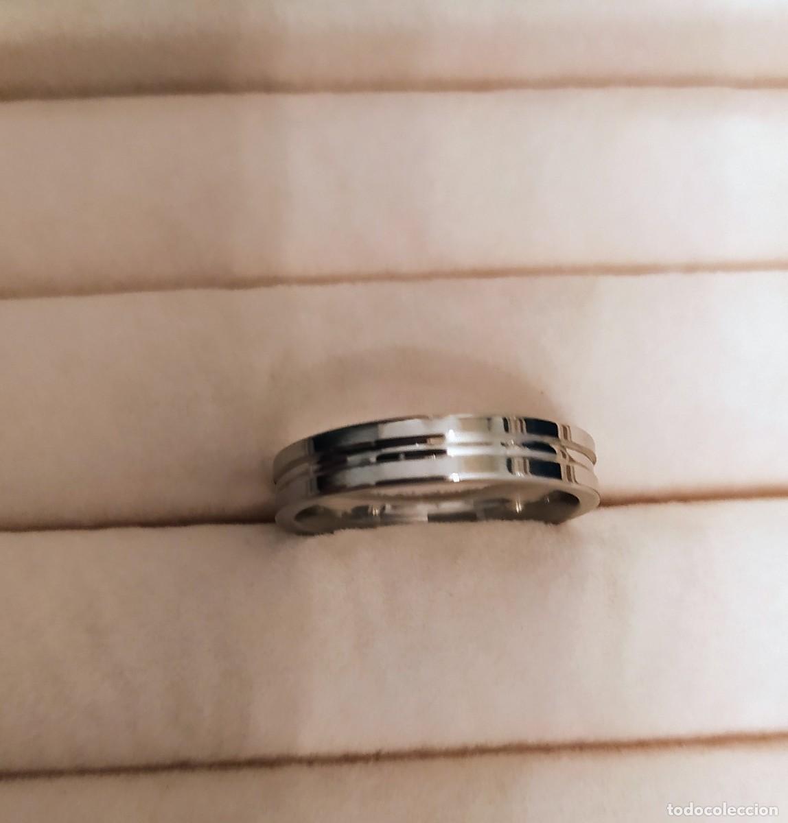 Nuevo: Anillo alianza de acero a estrenar - Foto 1
