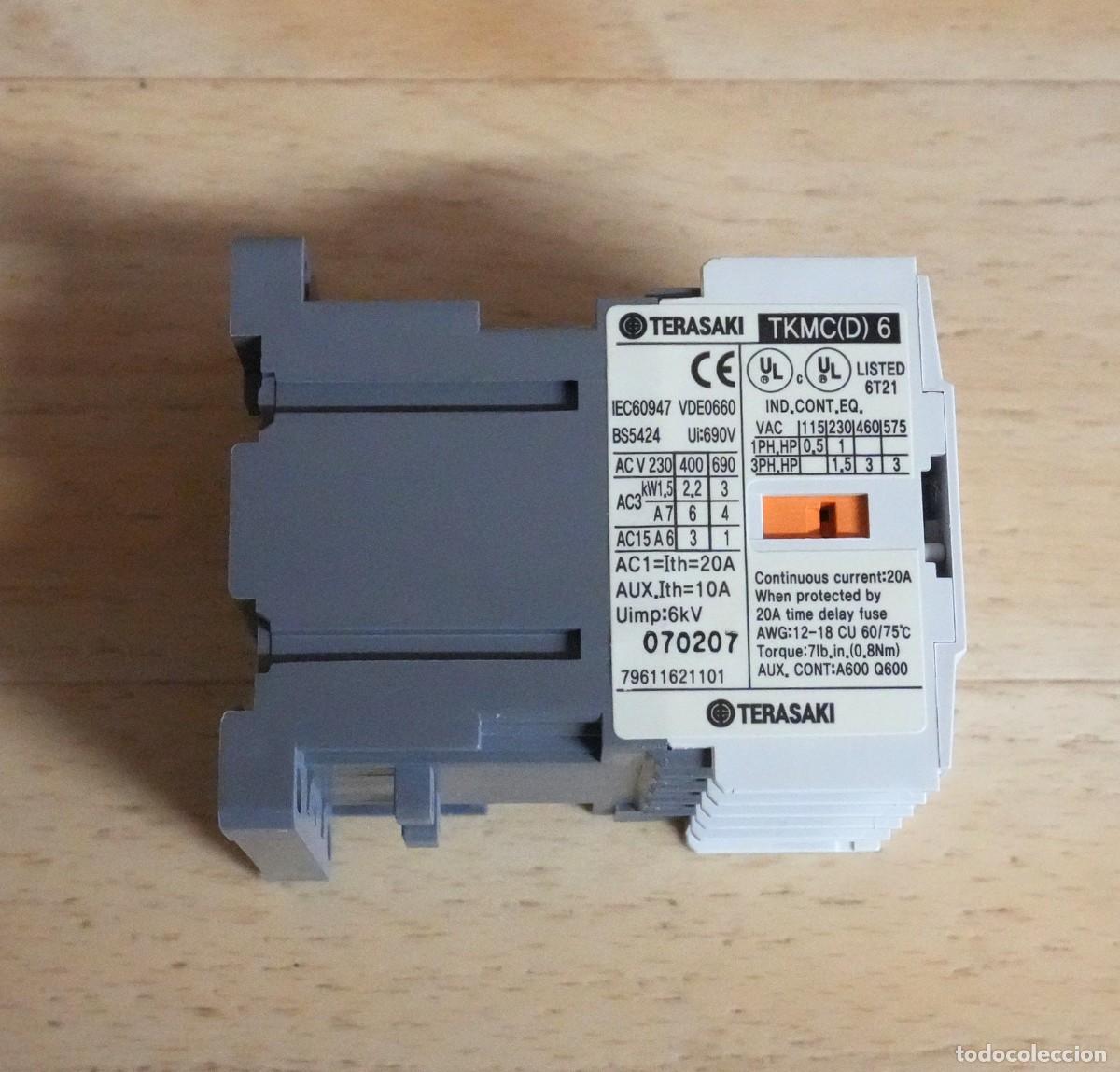 Nuevo: MINI CONTACTOR TERASAKI TKMD6 - CONTACTOR - RELE - Foto 2